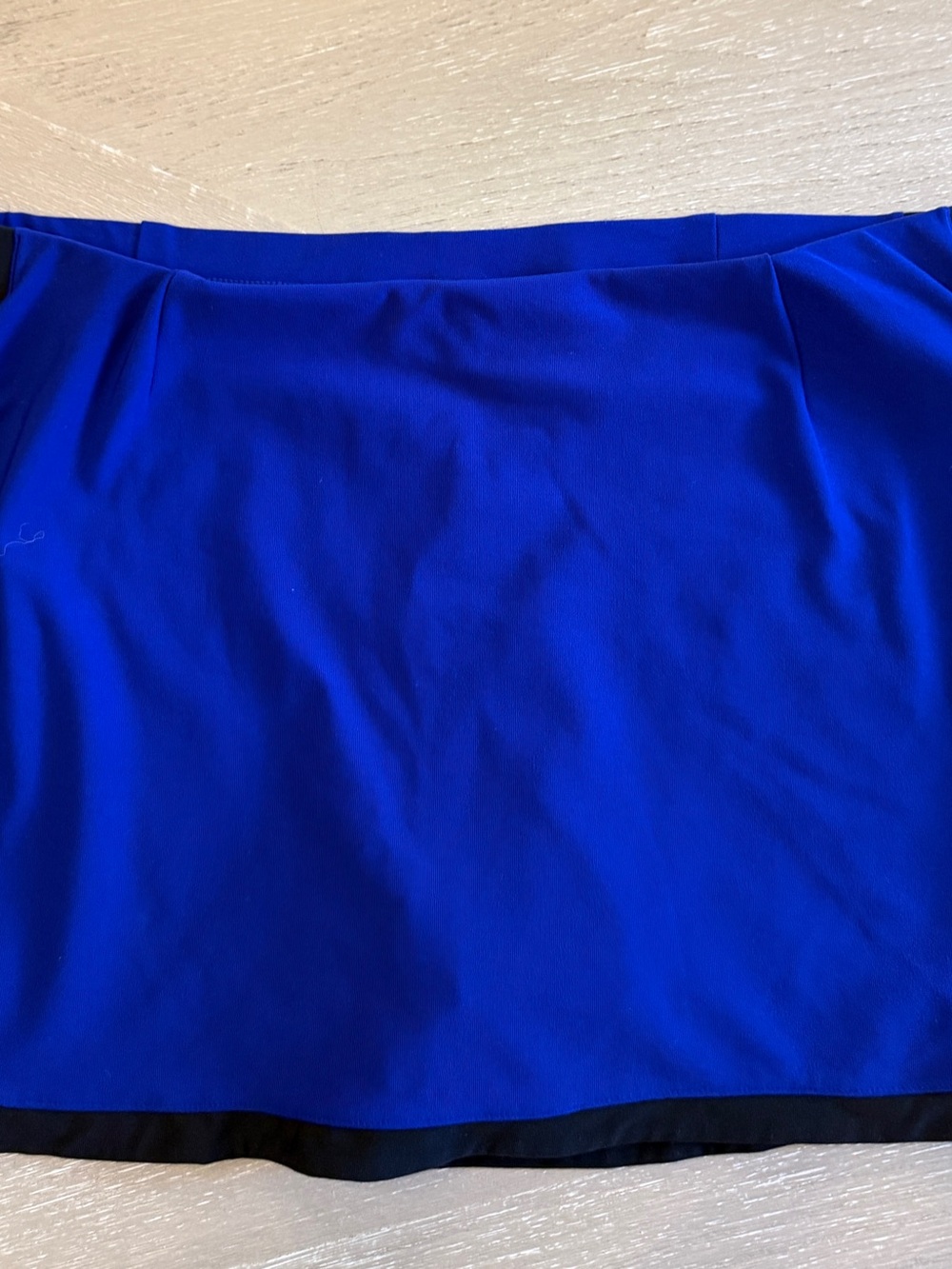 Nike Royal Blue and Black Women's Golf Skort